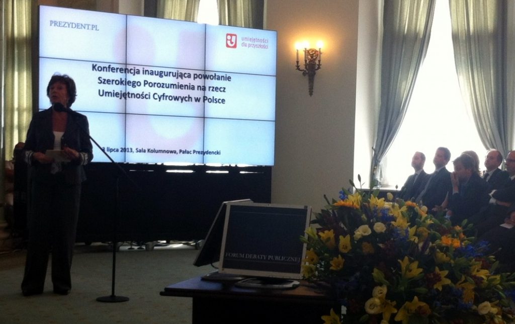 Inauguration of the Broad Agreement on Digital Skills in Poland
