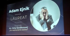 Adam Ejnik honored with the “For Repairing the World” Award