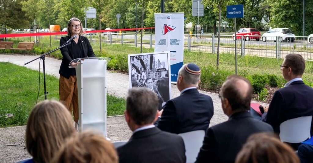 Commemorating Lane Kirkland, a friend of Poland